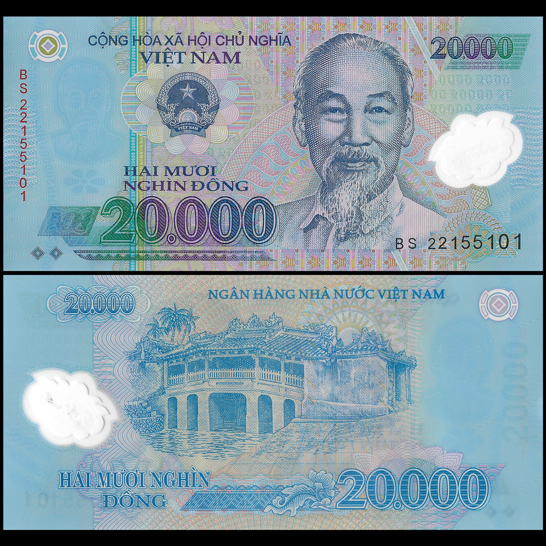 Buy Banknotes - Vietnam - 20.000 Dong 2022 - Pick- 120 / B344m ...