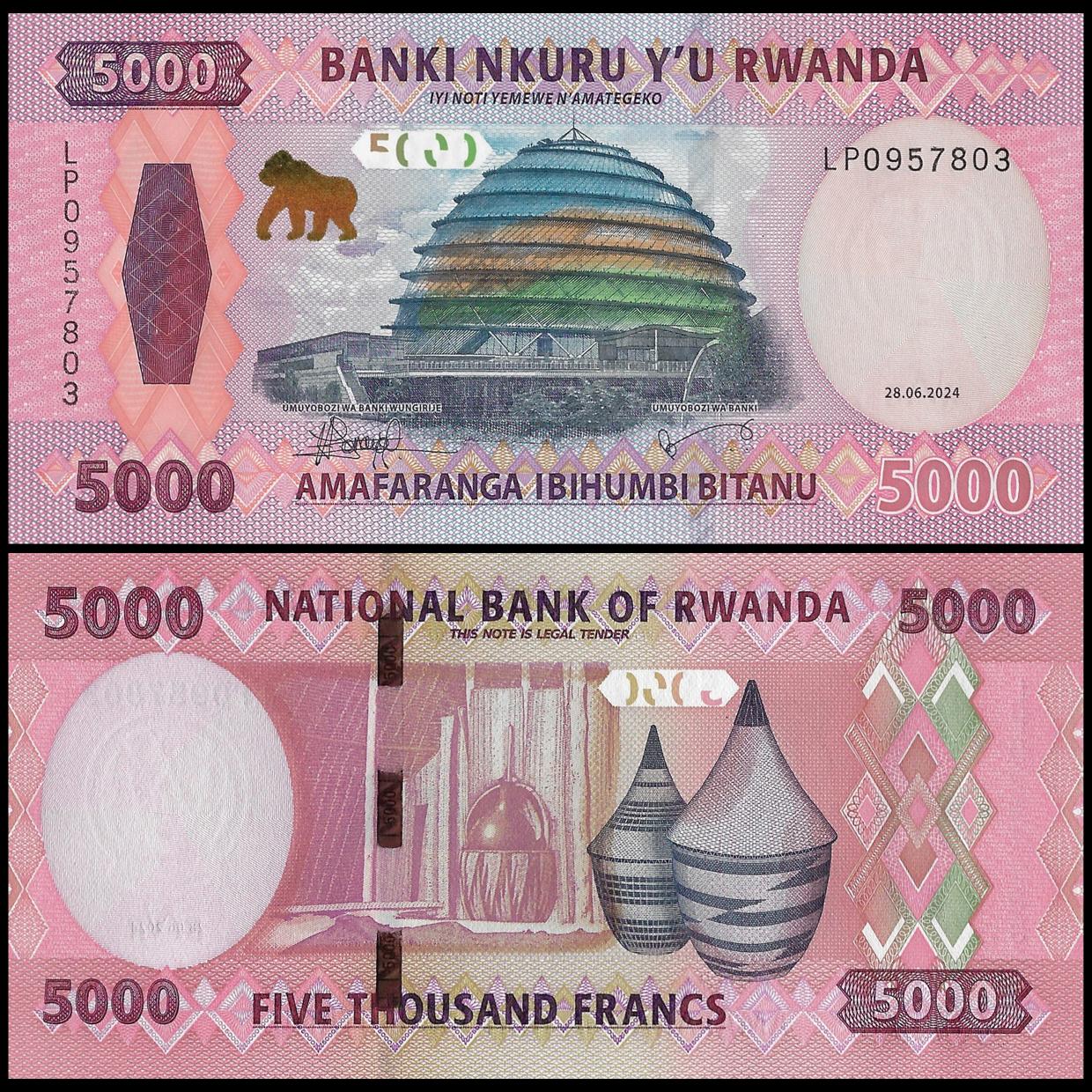 Buy Banknotes Rwanda 5000 Francs 2024 Pick NEW B144a MoneyCorner buy-banknotes-rwanda-5000-francs-2024-pick-new-b144a-moneycorner