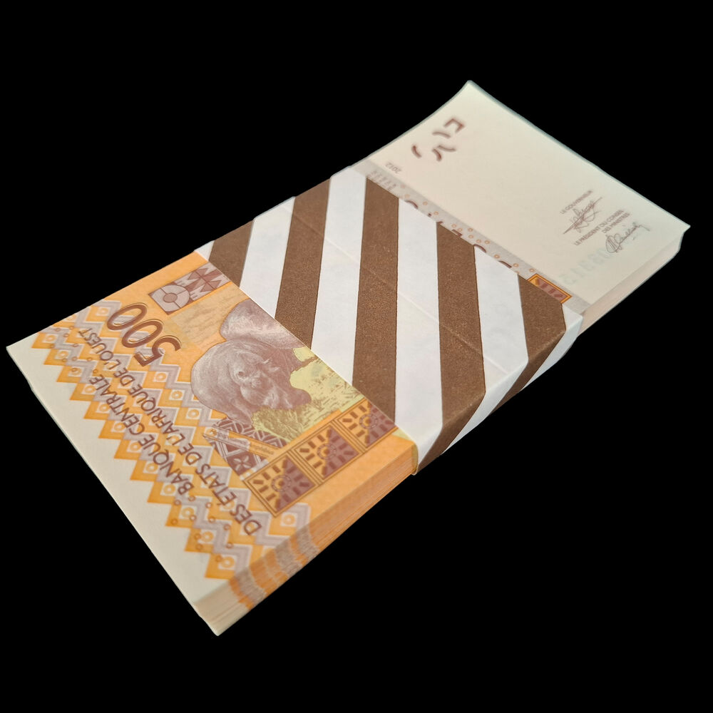 West African States -  Guinea-Bissau - 500 Francs 2025 - Pick # NEW - Bundle 100 PCS