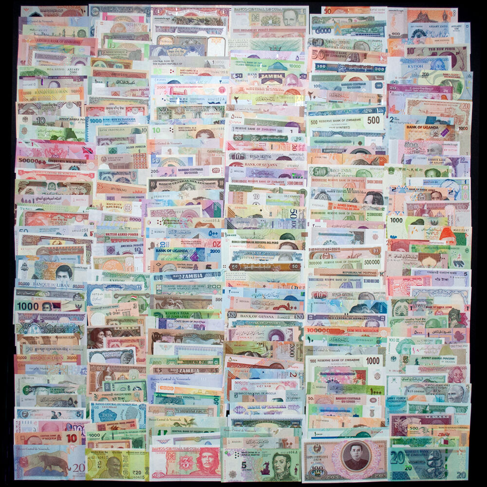 World - 250 different banknotes / B250D