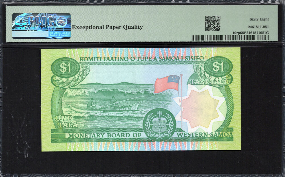 Western Samoa -  1 Tala 2020 - Pick # 19rp - PMG 68 EPQ