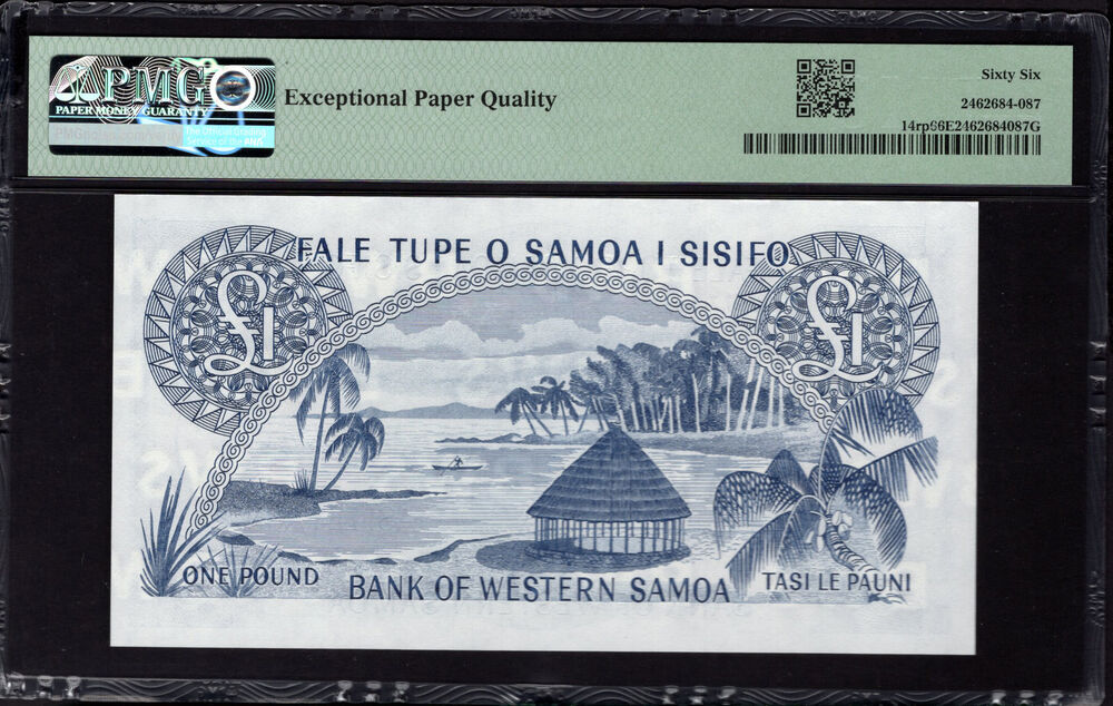 Western Samoa -  1 Pound 2020 - Pick # 14rp - PMG 66 EPQ