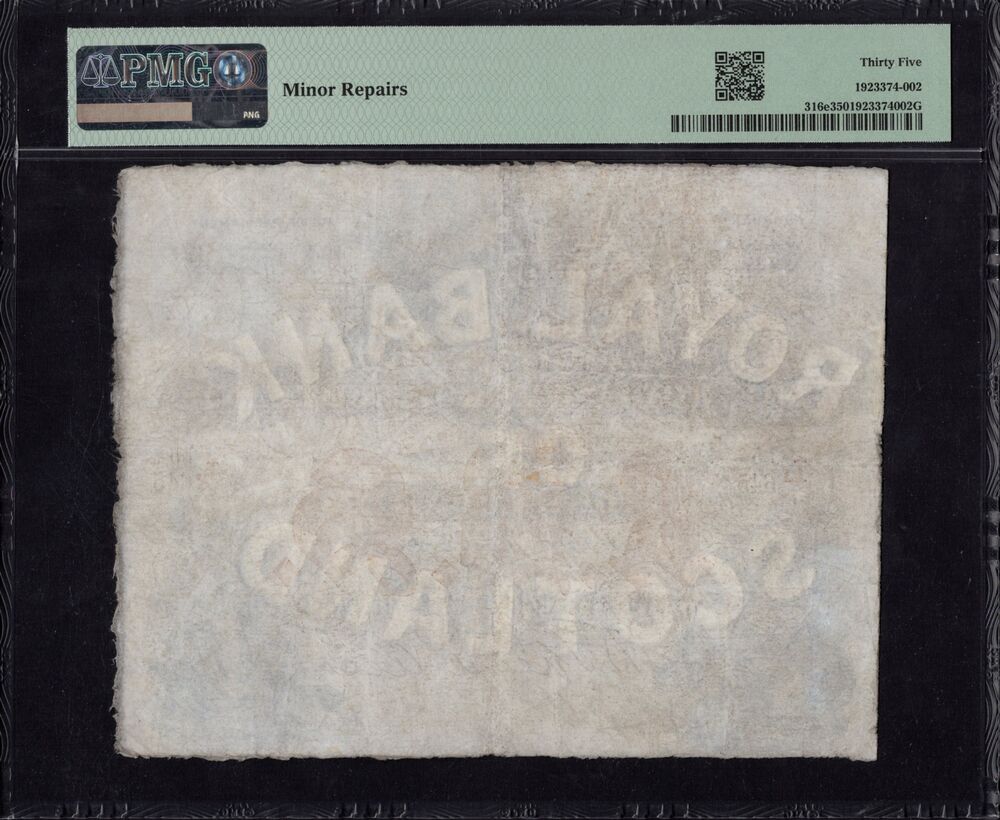 Scotland -  1 Pound 1920 - Pick # 316e - PMG 35