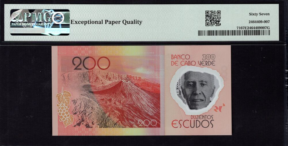 Cape Verde -  200 Escudos 2014 - Pick # 71 - PMG 67 EPQ