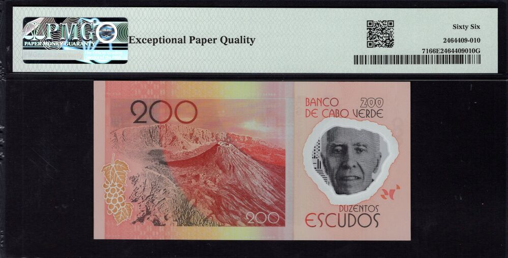 Cape Verde -  200 Escudos 2014 - Pick # 71 - PMG 66 EPQ