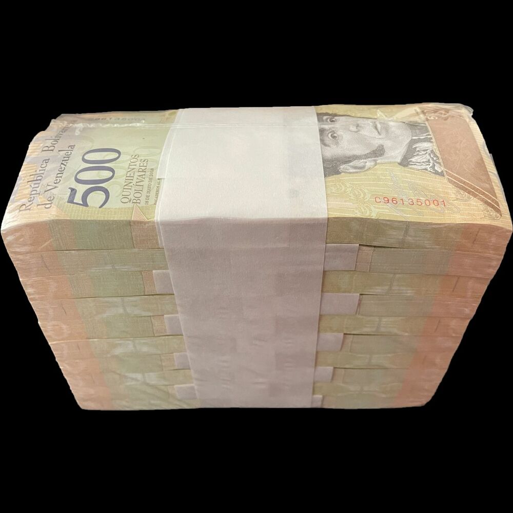 Venezuela - 500 Bolivares 2018 - Pick- 108 / B378 - Brick 1000 PCS - 