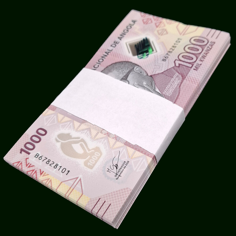 Angola - 1000 Kwanzas 2023 - Pick # 162b - Bundle 100 PCS