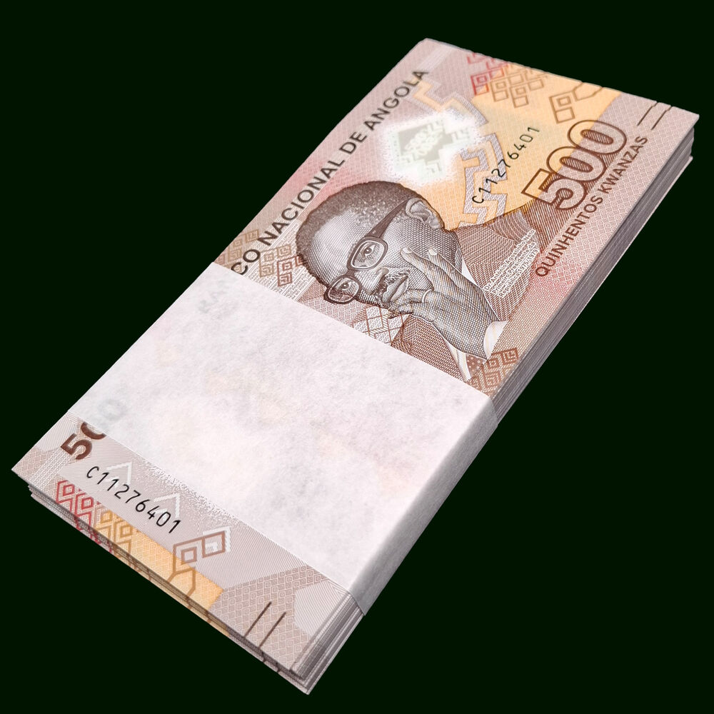 Angola - 500 Kwanzas 2024 - Pick # 161b - Bundle 100 PCS