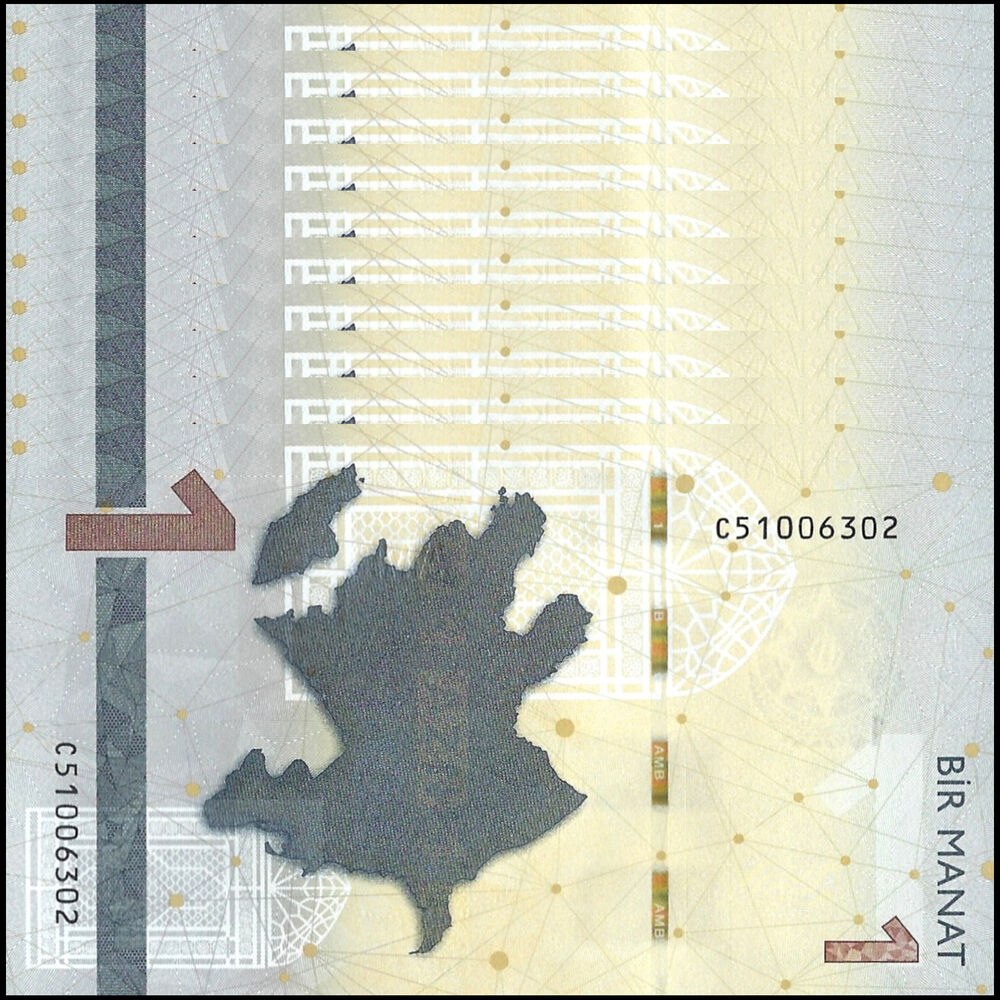 Azerbaijan -  1 Manat 2023 - Pick # 38b - Set 10 PCS