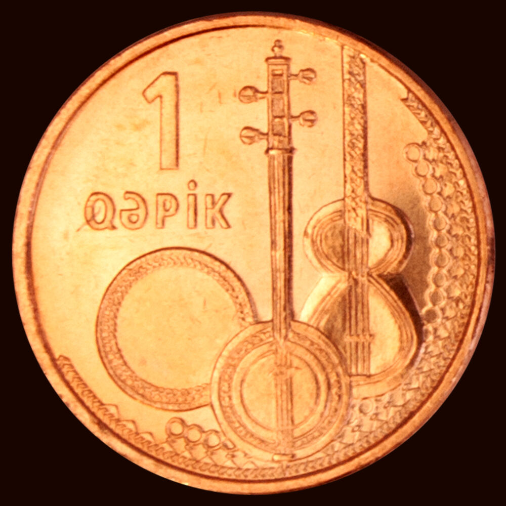 Azerbaijan - 1 Qapik 2006 - KM# 39 - Coins