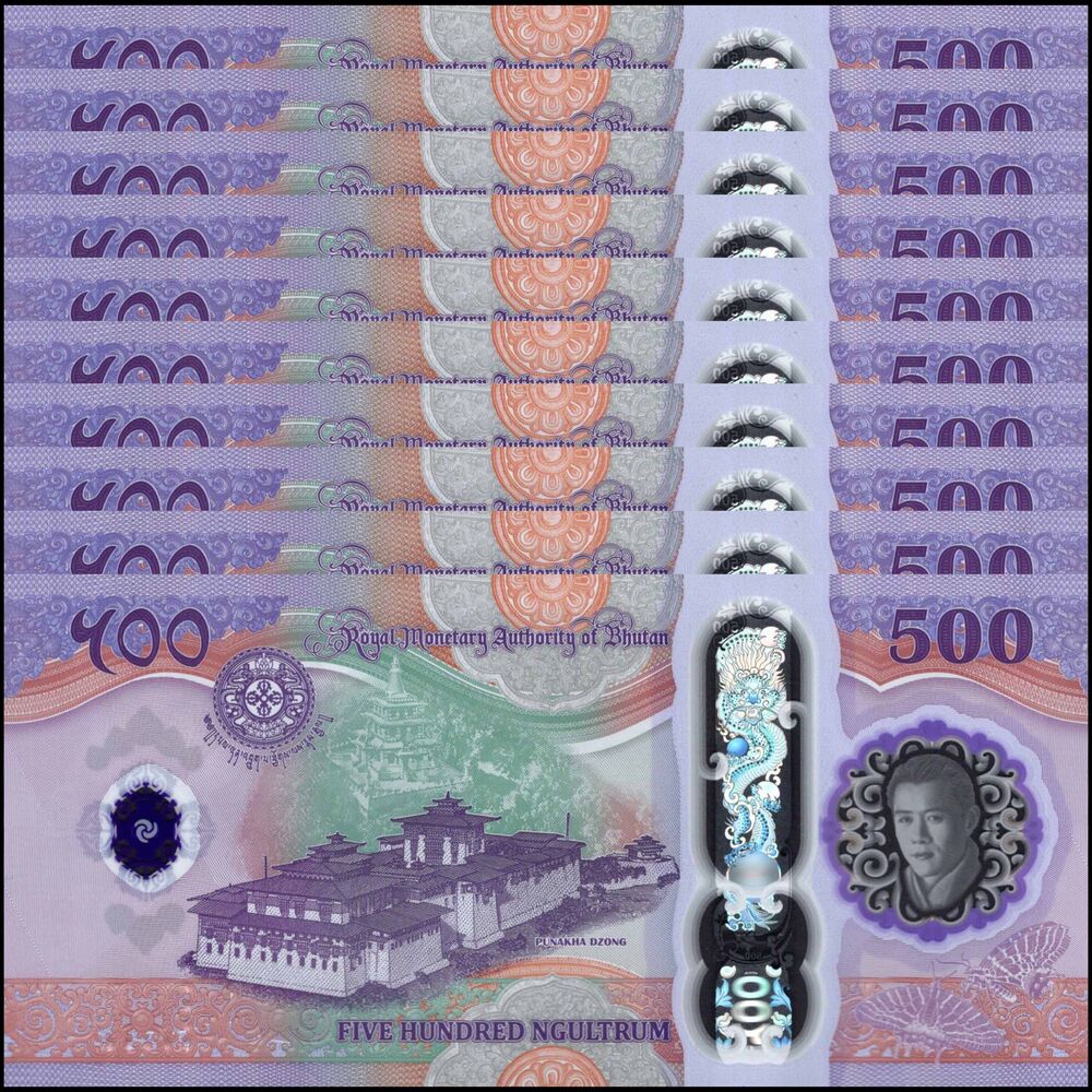 Bhutan -  500 Ngultrum 2026 - Pick # NEW - COMMEMORATIVE - Set 10 PCS