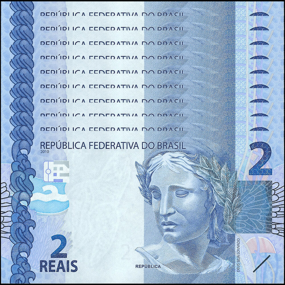 Brazil - 2 Reais 2024 - Pick- NEW / B874h - Set 10 PCS