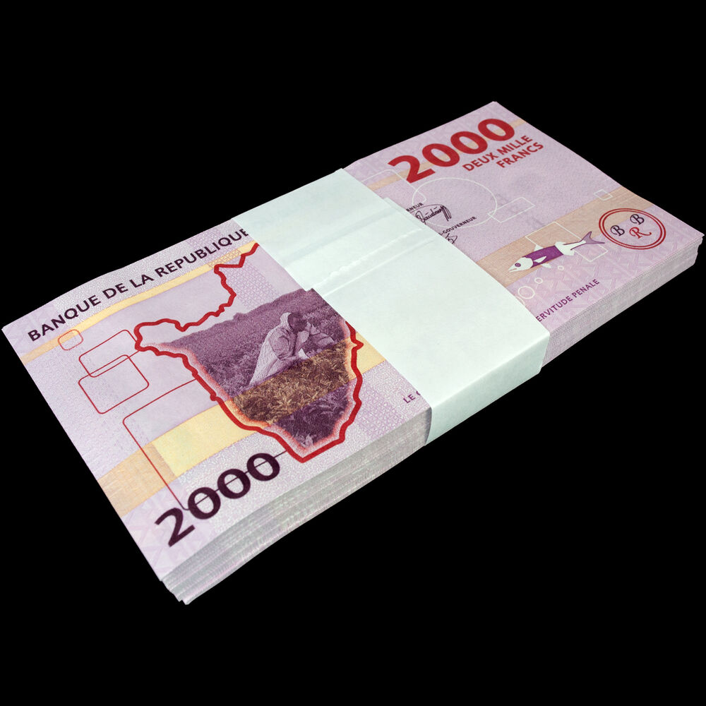 Burundi -  2000 Francs 2023 - Pick # 52c - Bundle 100 PCS
