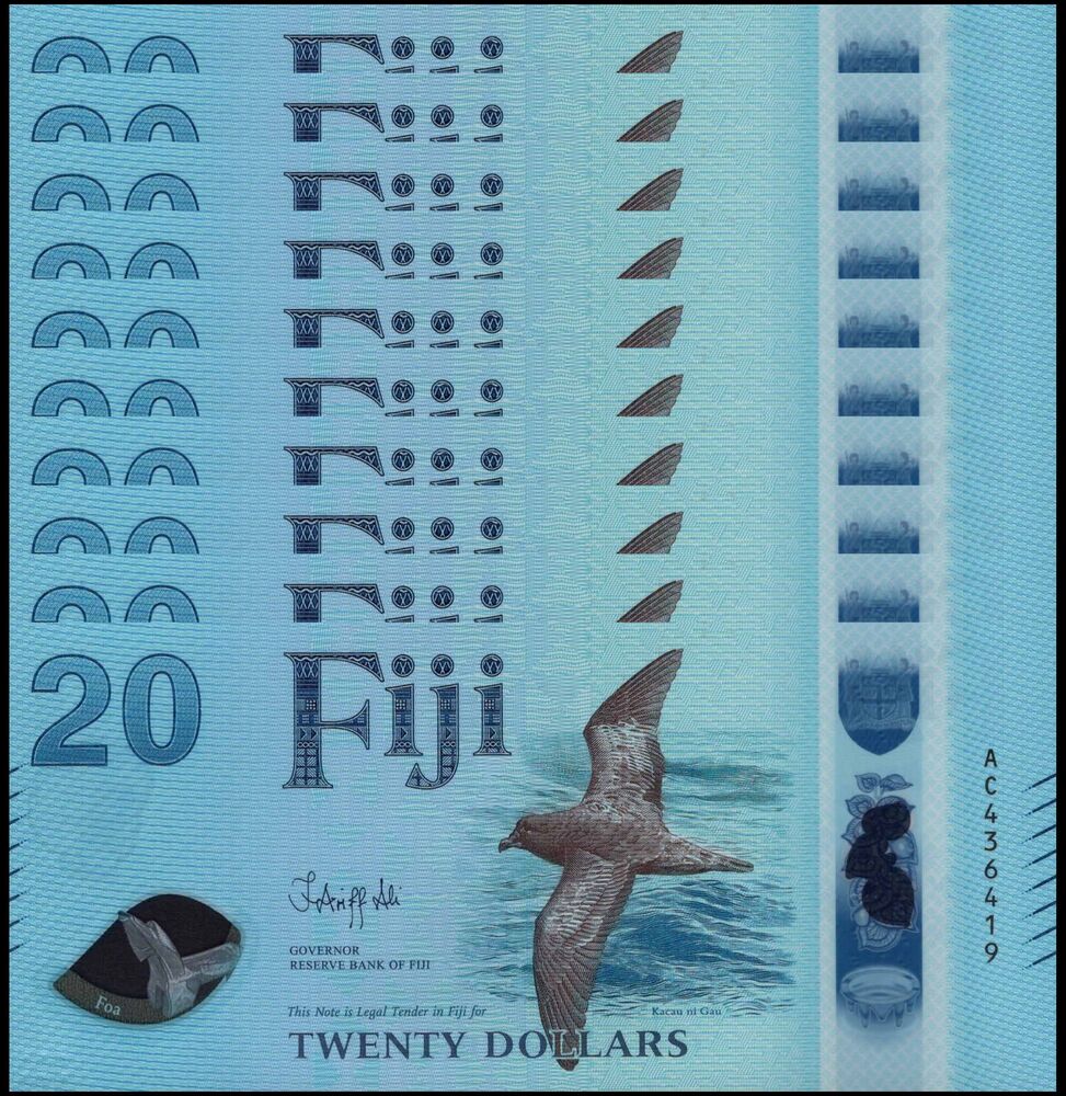 Fiji -  20 Dollars 2026 - Pick # NEW - Set 10 PCS