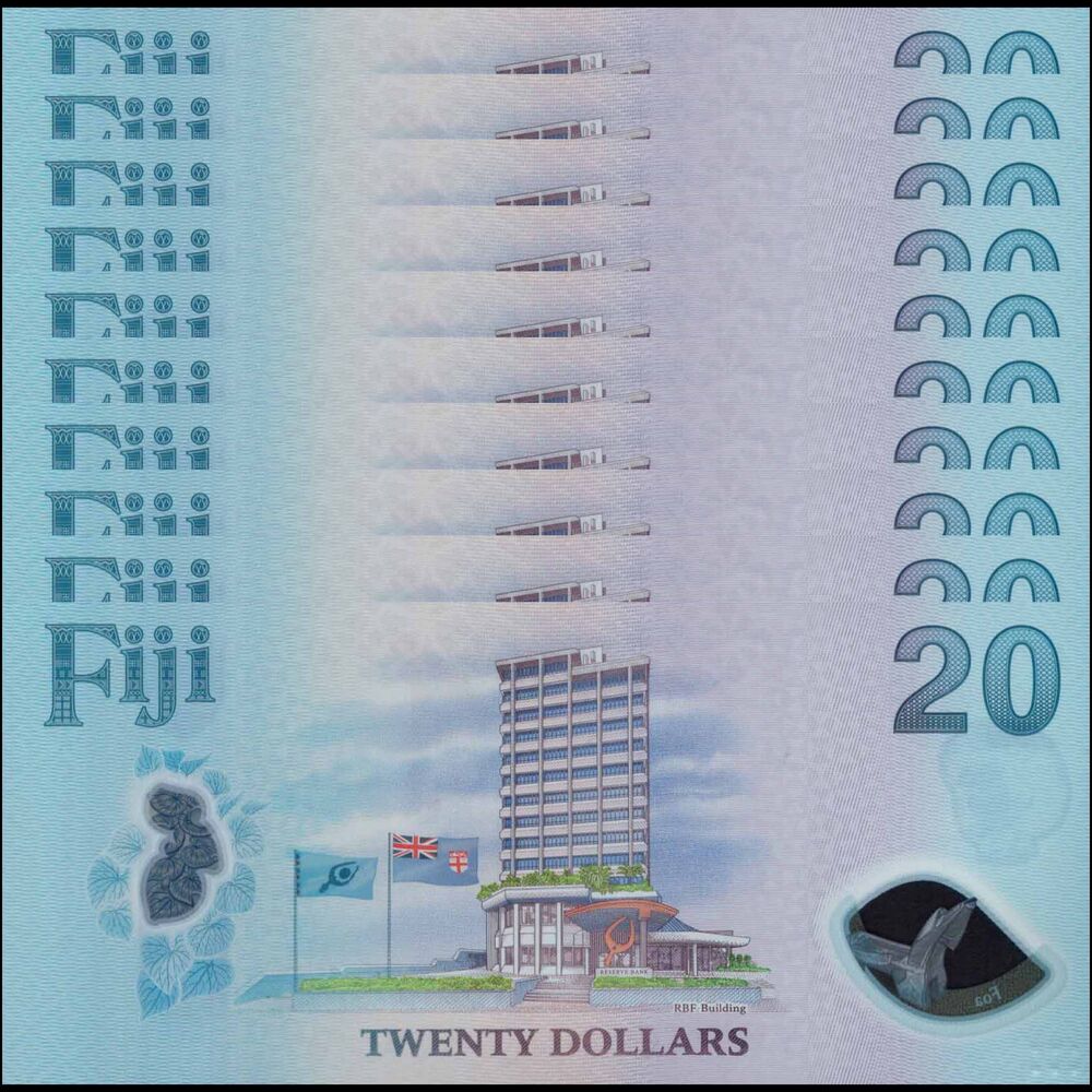 Fiji -  20 Dollars 2026 - Pick # NEW - Set 10 PCS