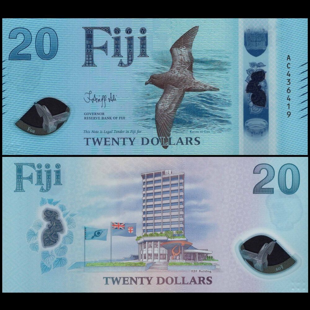 Fiji -  20 Dollars 2026 - Pick # NEW - Set 10 PCS