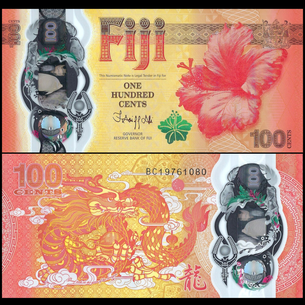 Fiji -  100 Cents 2023 - Pick # 124a - COMMEMORATIVE - Set 10 PCS