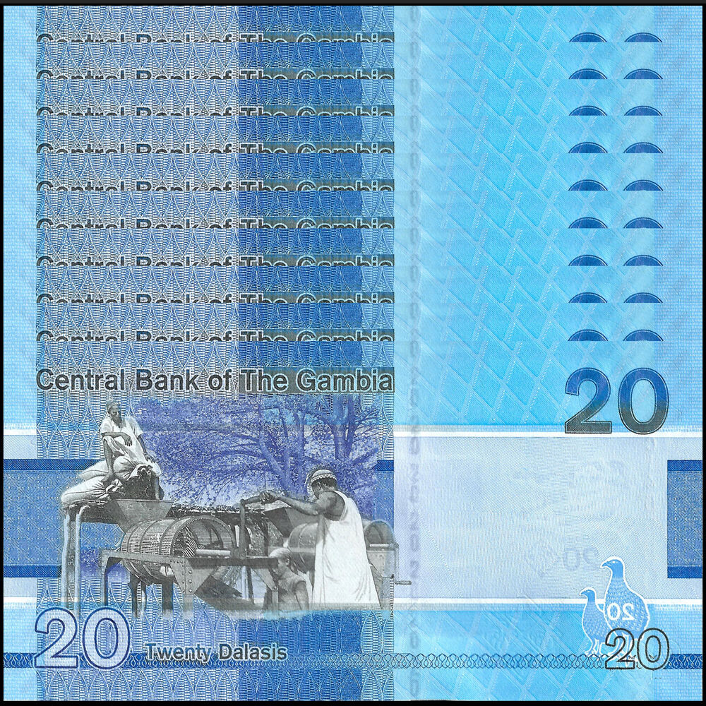Gambia - 20 Dalasis 2023 - Pick- NEW / B237c - Set 10 PCS