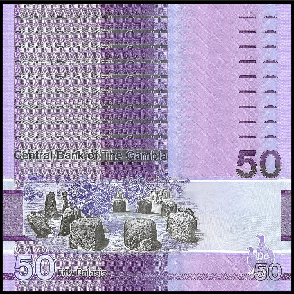 Gambia - 50 Dalasis 2023 - Pick- NEW / B238c - Set 10 PCS