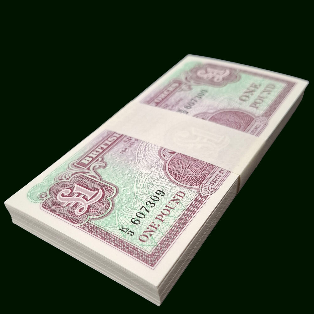 Great Britain - 1 Pound 1962 - Pick # M36 - Bundle 100 PCS