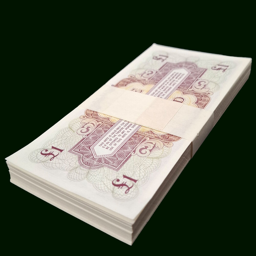 Great Britain - 1 Pound 1962 - Pick # M36 - Bundle 100 PCS