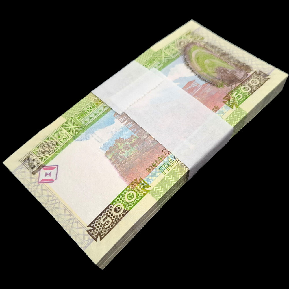 Guinea -  500 Francs 2017 - Pick # 47b - Bundle 100 PCS