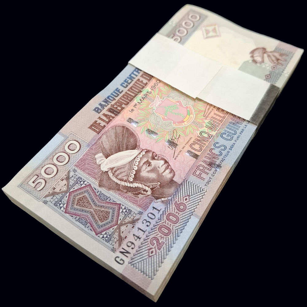 Guinea - 5000 Francs 2006 - Pick # 41a - Bundle 100 PCS