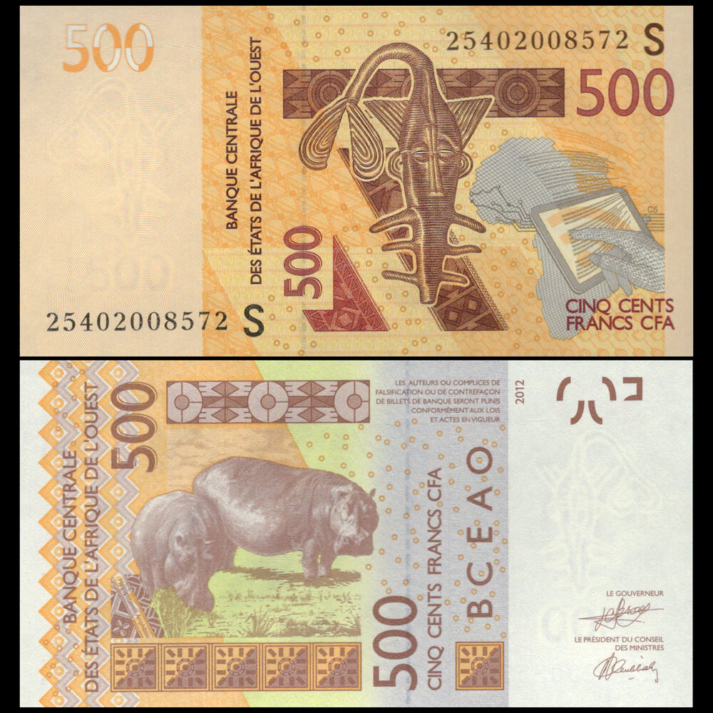 West African States -  Guinea-Bissau - 500 Francs 2025 - Pick # NEW - Set 10 PCS