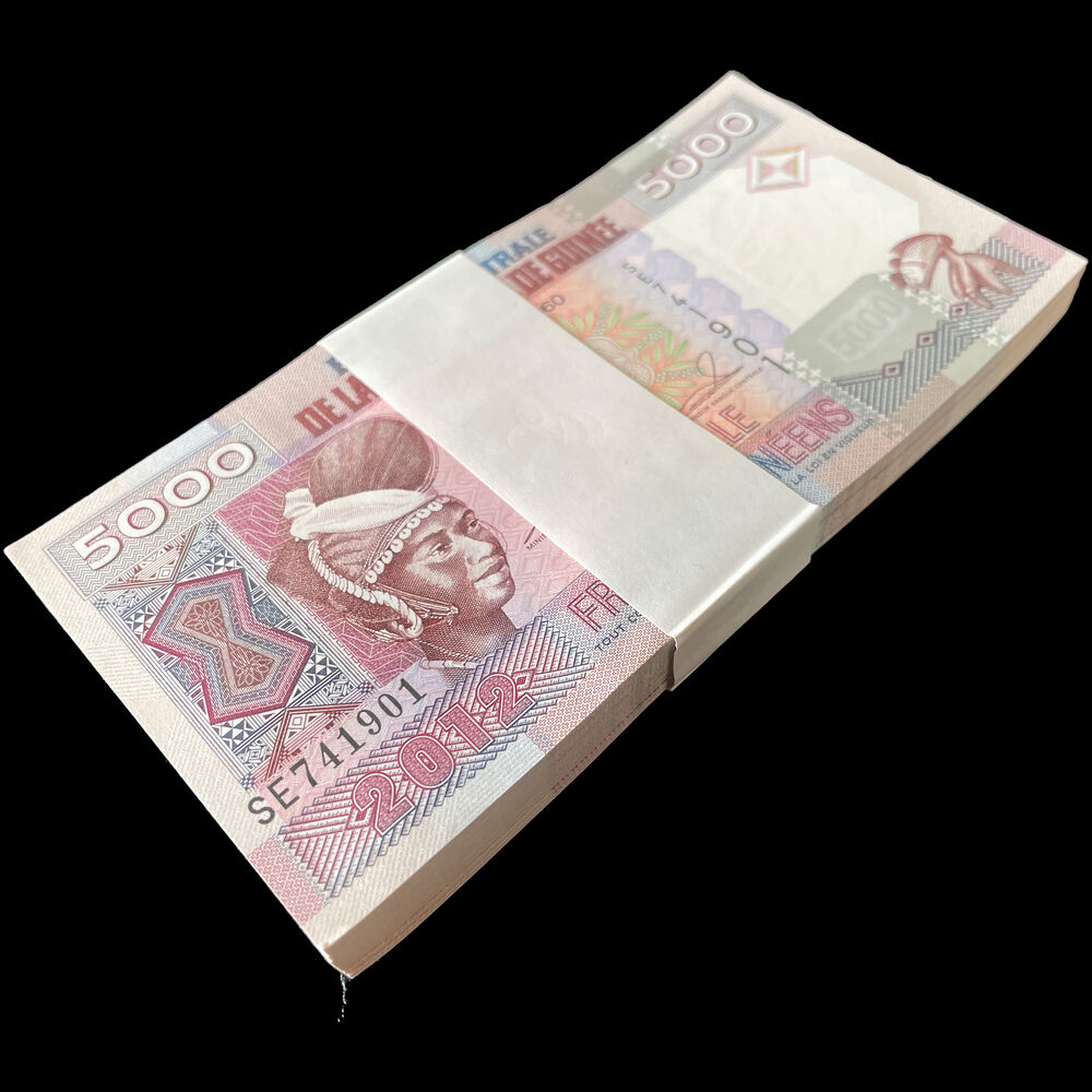 Guinea - 5000 Francs 2012 - Pick # 41b - Bundle 100 PCS