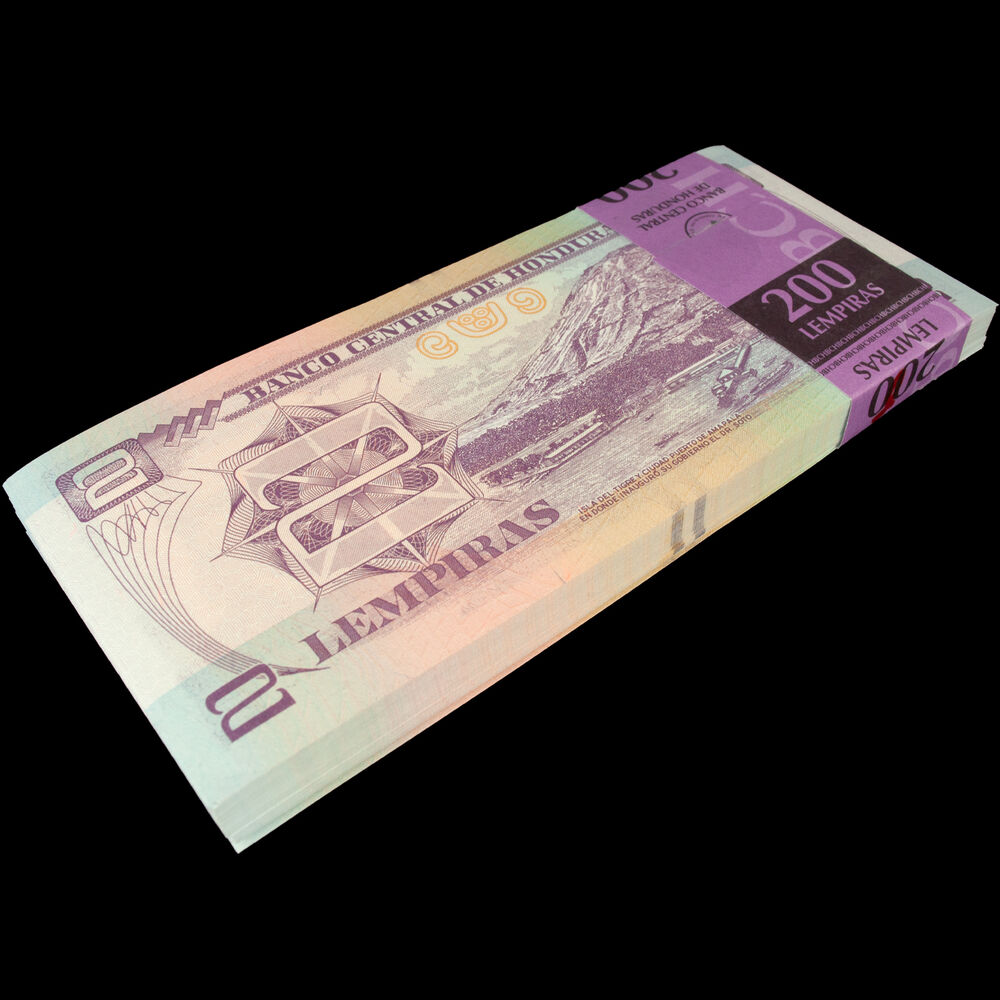 Honduras - 2 Lempiras 2019 - Pick- 97 / B345d - Bundle 100 PCS