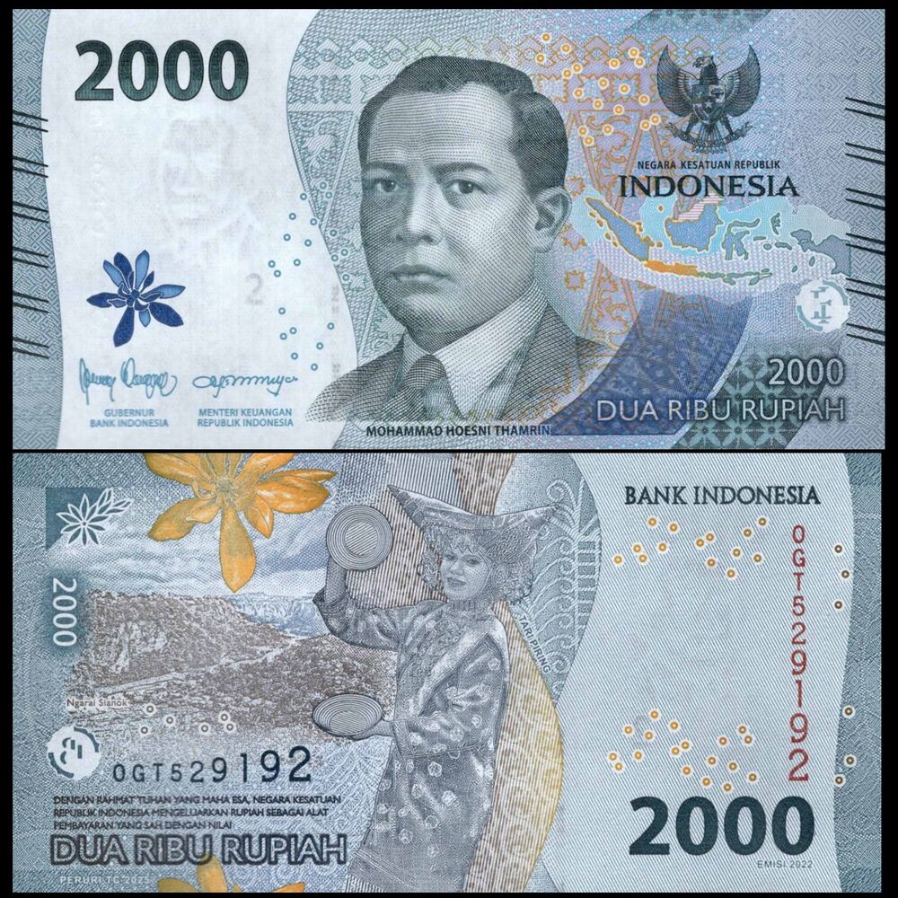 Buy Banknotes - Indonesia - 2000 Rupiah 2025 - Pick # 163d - Set 10 PCS ...