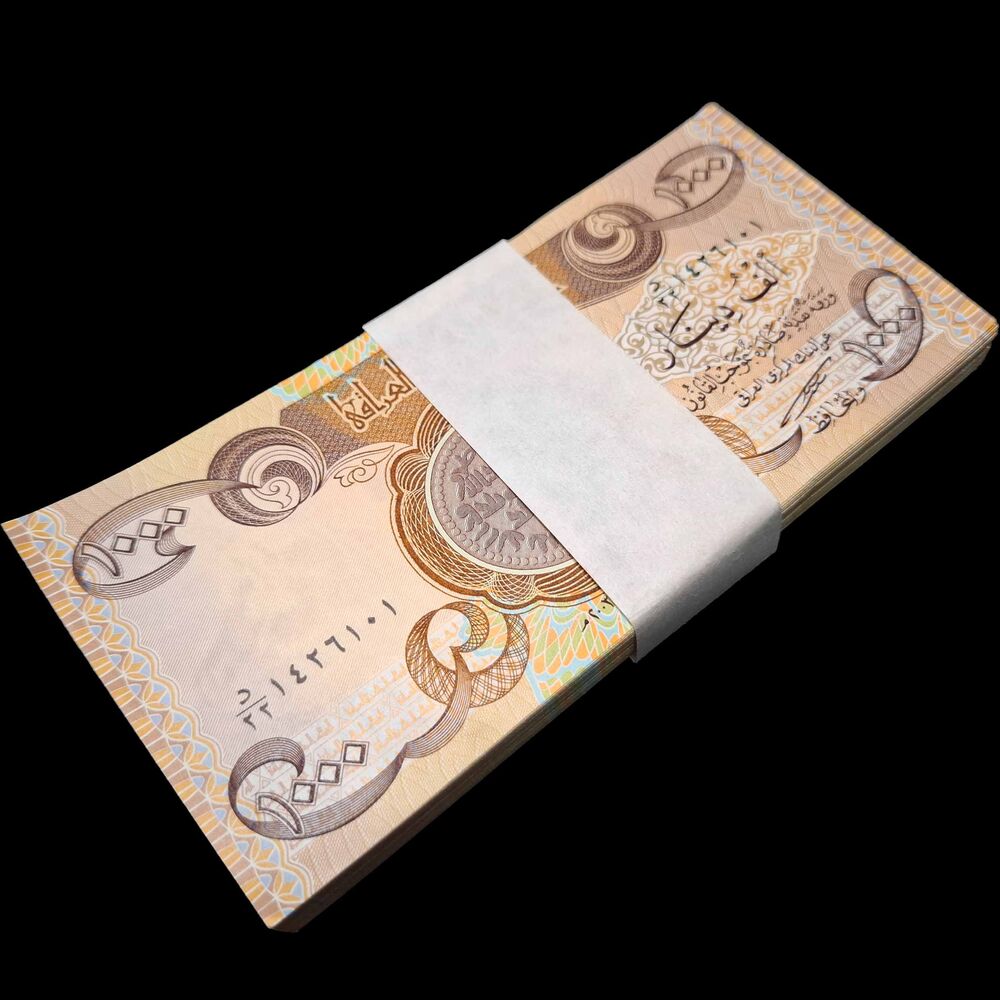 Iraq -  1000 Dinars 2003 - Pick # 93a - Bundle 100 PCS