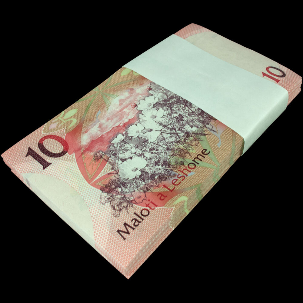 Lesotho - 10 Maloti 2021 - Pick- NEW / B227 - Bundle 100 PCS
