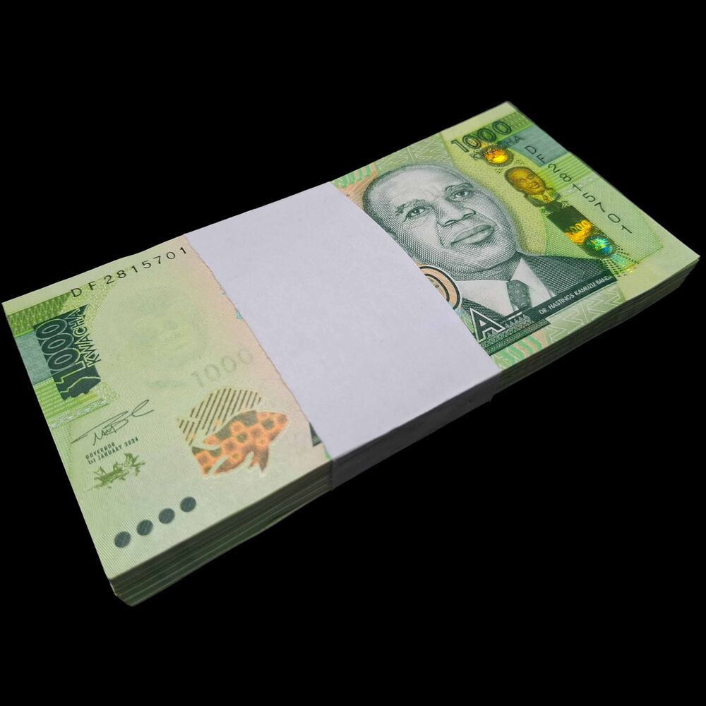 Malawi -  1000 Kwacha 2024 - Pick- NEW / B162g - Bundle 100 PCS