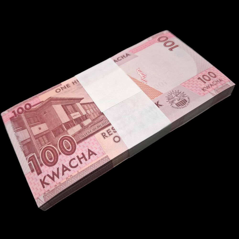 Malawi -  100 Kwacha 2024 - Pick # NEW - Bundle 100 PCS