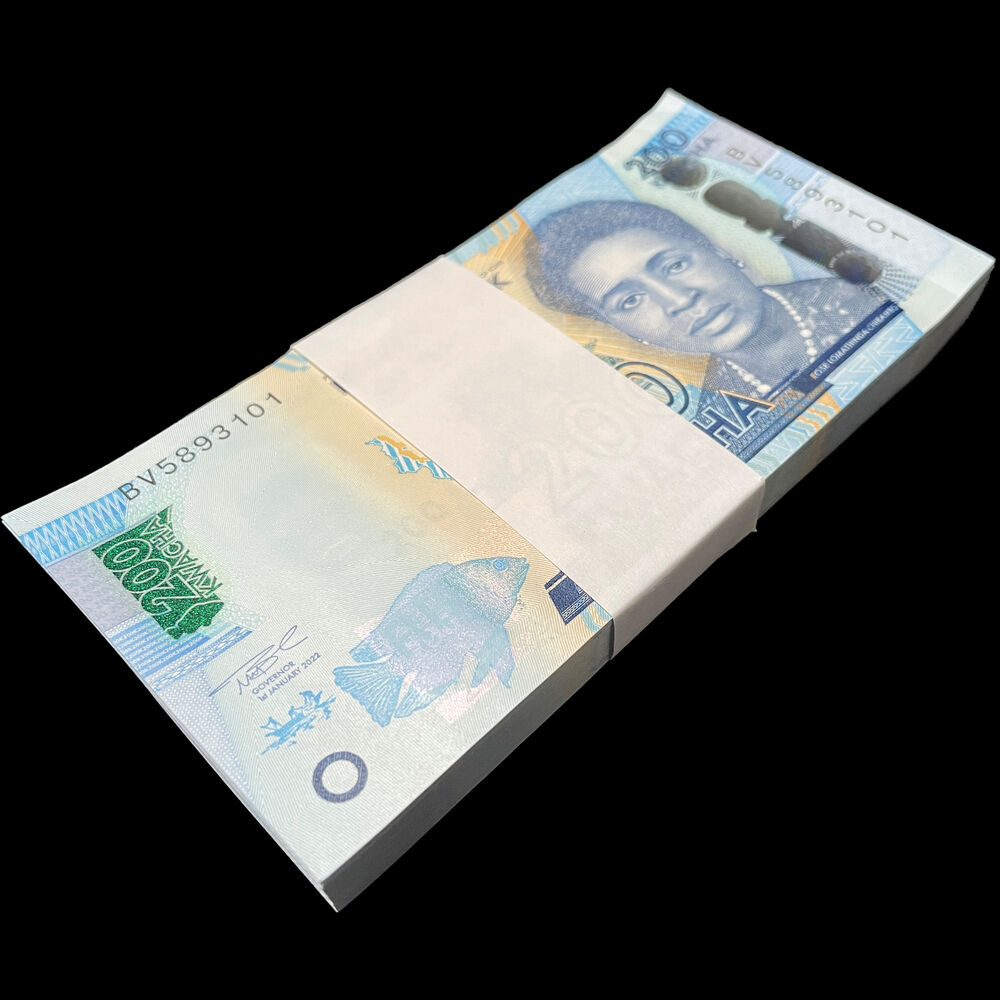 Malawi - 200 Kwacha 2022 - Pick # 65Ag - Bundle 100 PCS