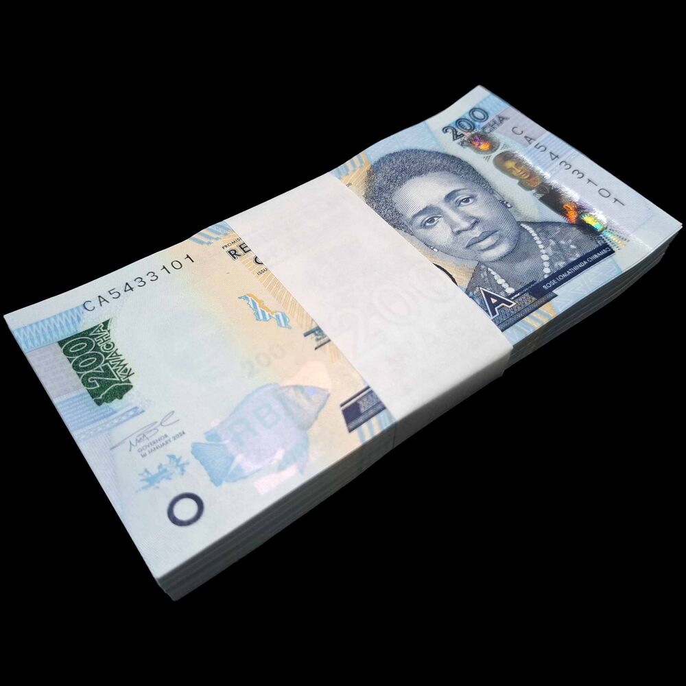 Malawi -  200 Kwacha 2024 - Pick # NEW - Bundle 100 PCS