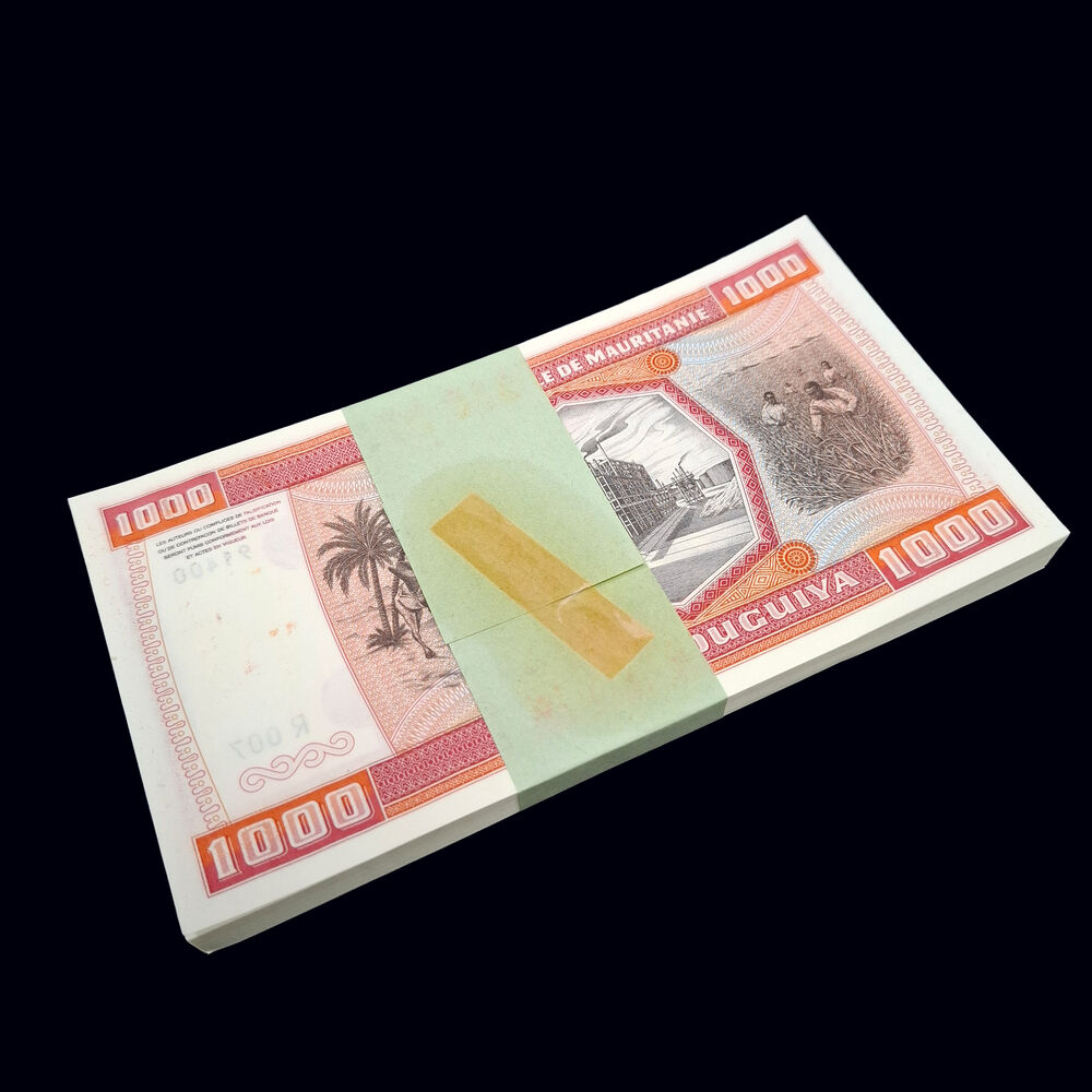 Mauritania - 1000 Ouguiya 1981 - Pick- PNL / B111a - Bundle 100 PCS