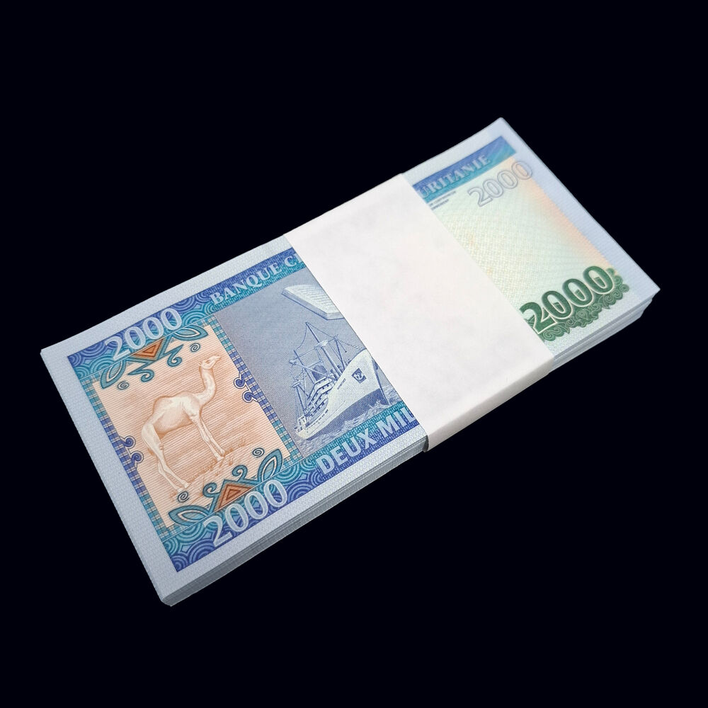 Mauritania - 2000 Ouguiya 2011 - Pick# 20 - Bundle 100 PCS