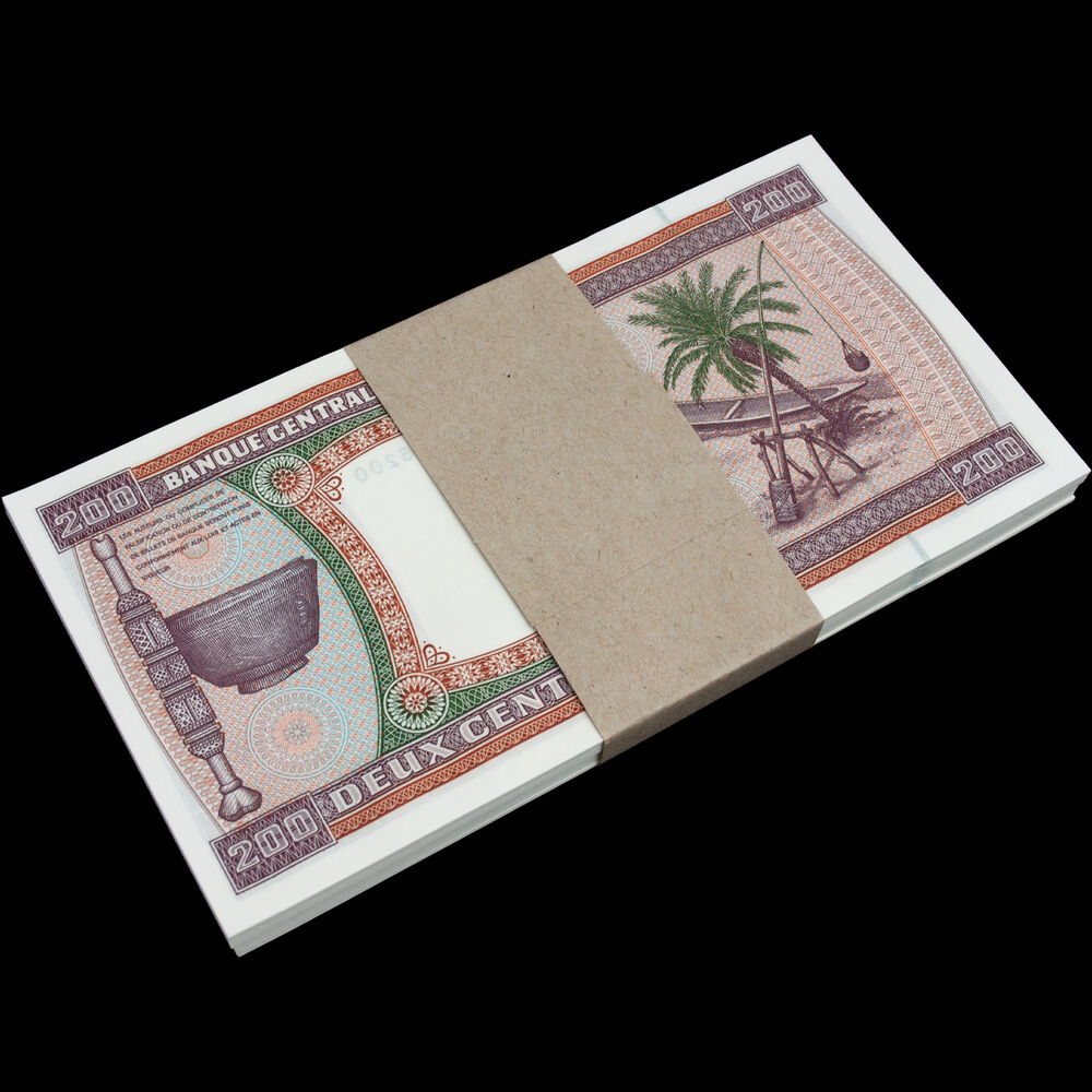 Mauritania - 200 Ouguiya 2002 - Pick- 5j - Bundle 100 PCS