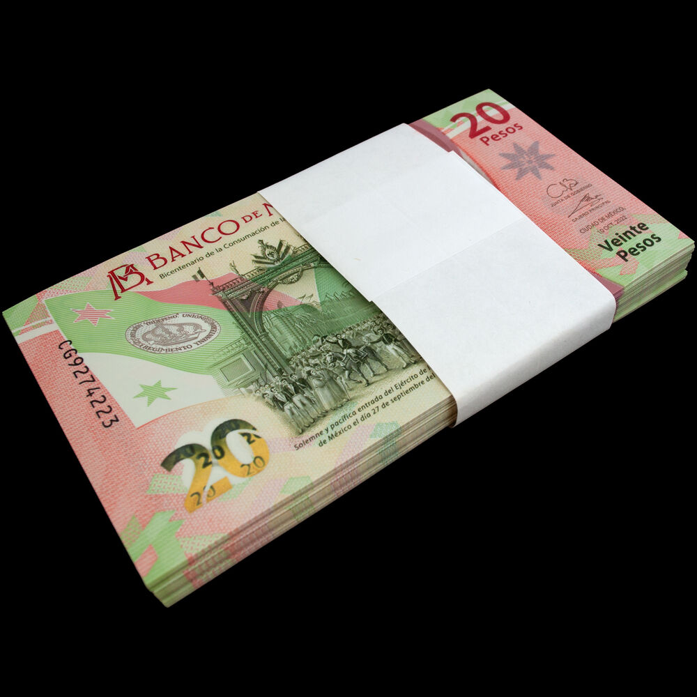 Mexico - 20 Pesos 2022 - Pick- NEW / B726g - COMMEMORATIVE - Bundle 100 PCS