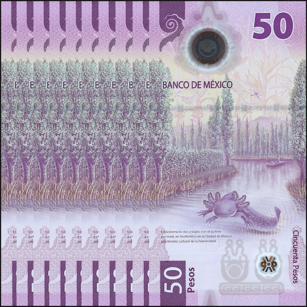 Mexico - 50 Pesos 2023 - Pick- NEW / B714d - Set 10 PCS