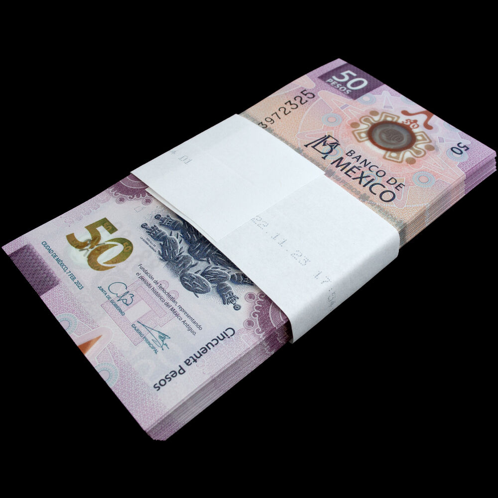 Mexico - 50 Pesos 2023 - Pick- NEW / B714d - Bundle 100 PCS