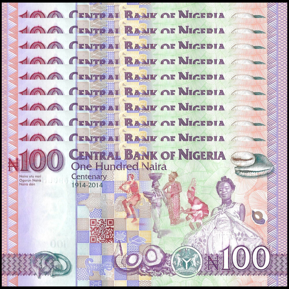 Nigeria - 100 Naira 2021 - Pick # 41c - Set 10 PCS