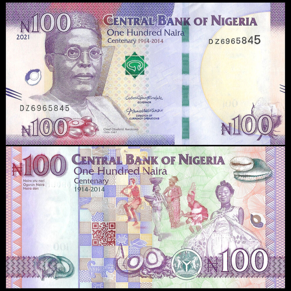 Nigeria - 100 Naira 2021 - Pick # 41c - Set 10 PCS