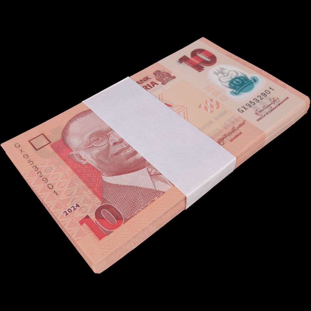 Nigeria - 10 Naira 2024 - Pick- NEW / B235s - Brick 1000 PCS