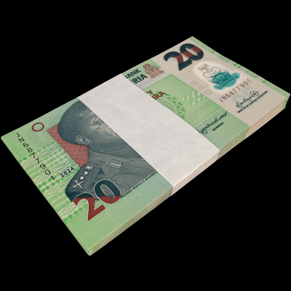 Nigeria - 20 Naira 2024 - Pick- NEW / B232z - Brick 1000 PCS
