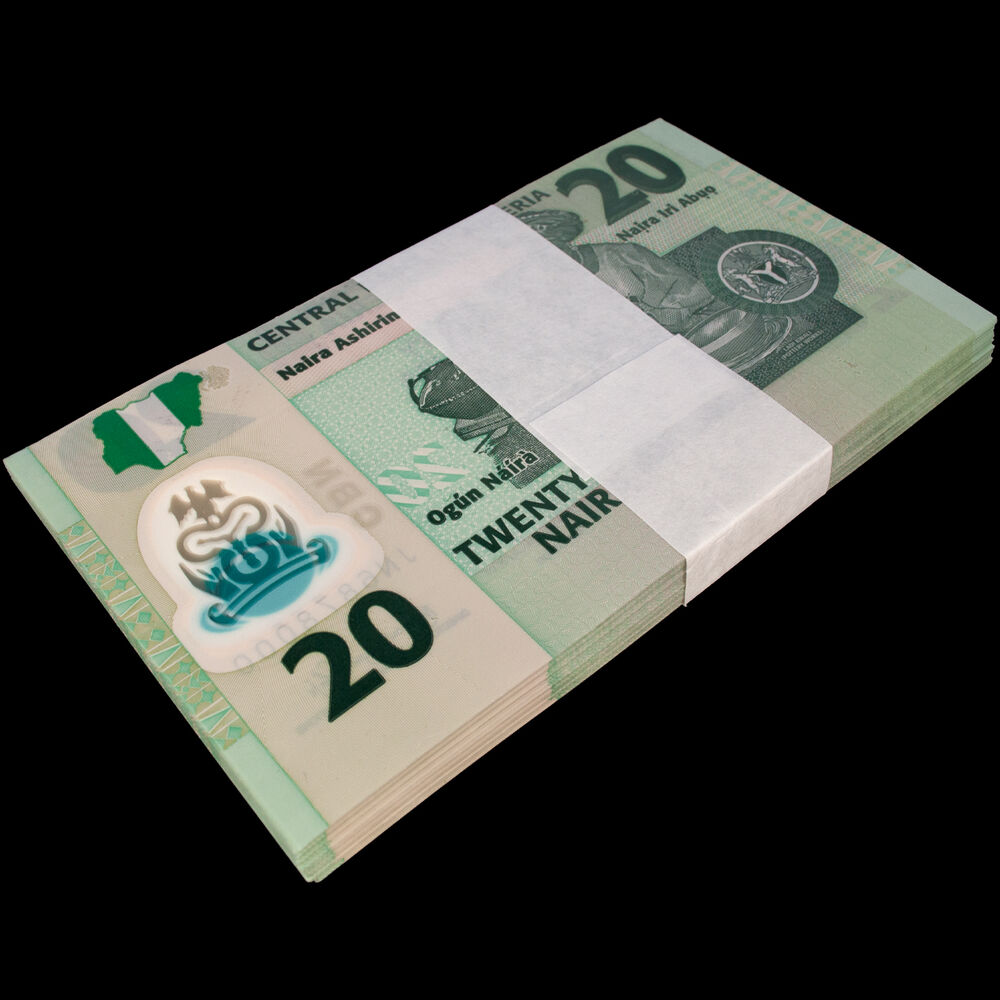 Nigeria - 20 Naira 2024 - Pick- NEW / B232z - Bundle 100 PCS