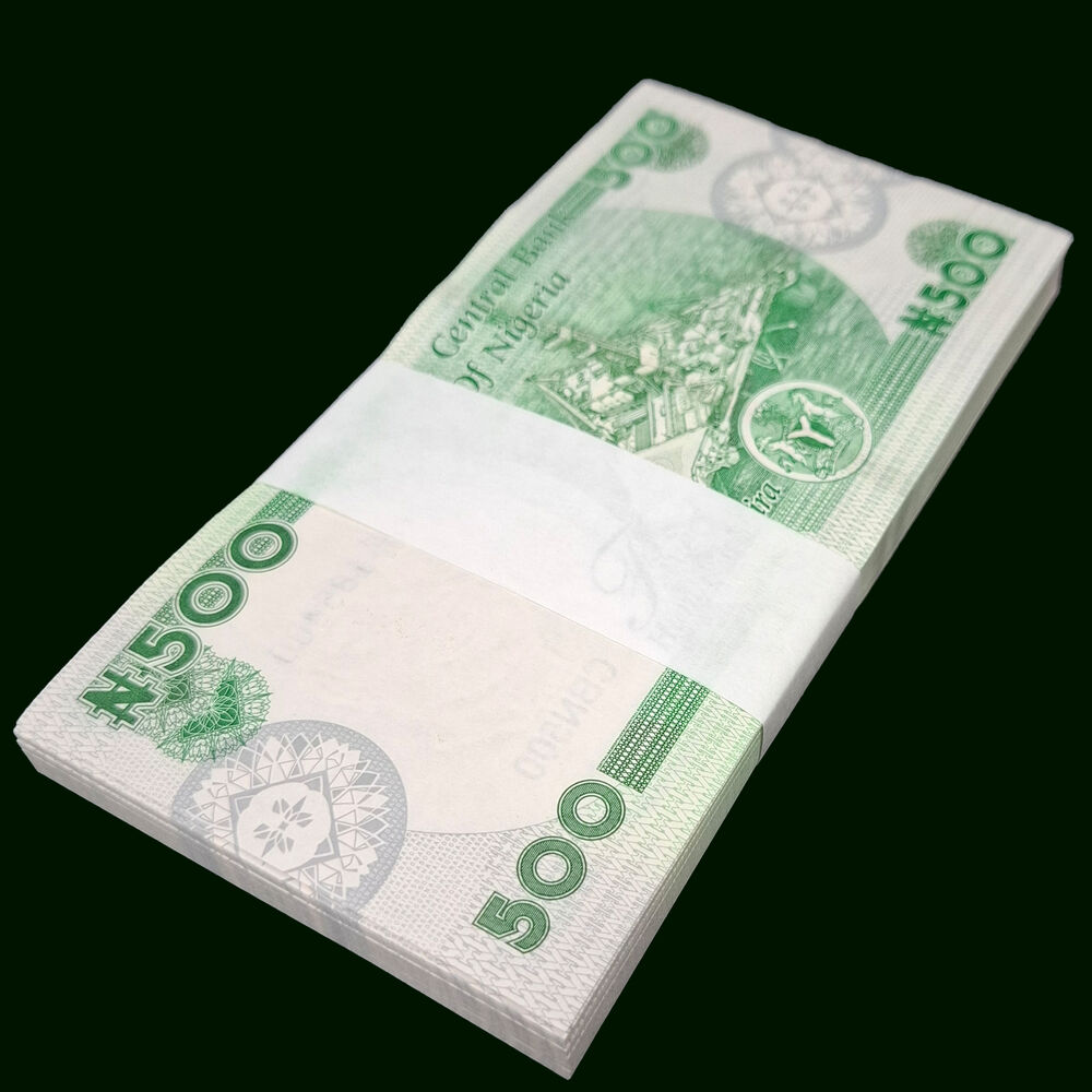 Nigeria - 500 Naira 2024 - Pick # 43c - Bundle 100 PCS