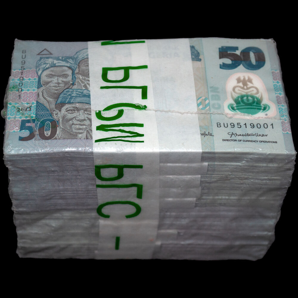 Nigeria - 50 Naira 2023 - Pick- NEW / B236p - Brick 1000 PCS